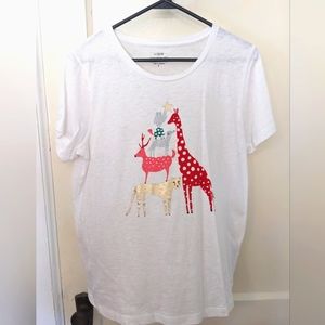 J. Crew Holiday T-shirt
